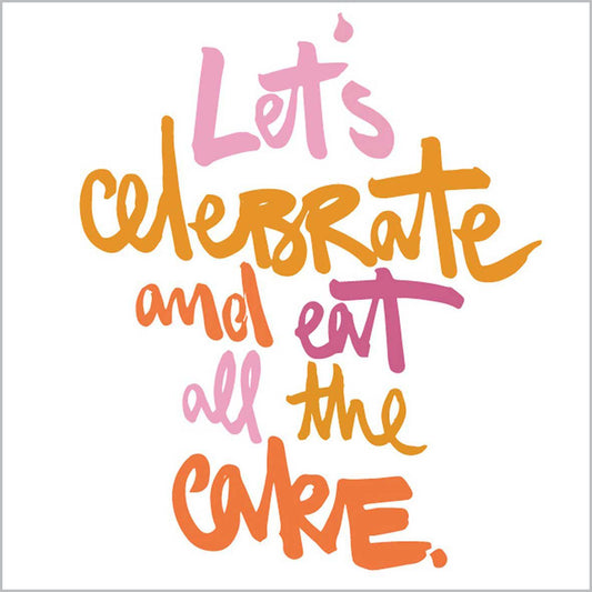 „Celebrate“ Servietten