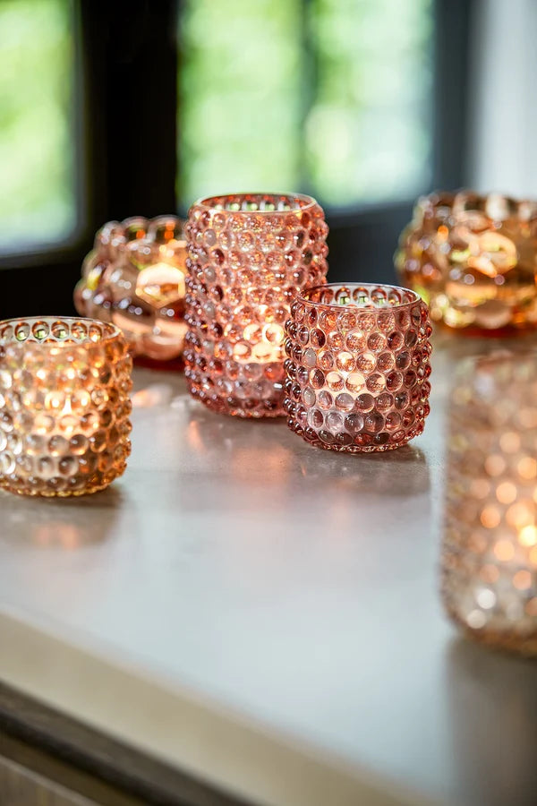 Teelicht Pink