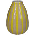 Yellow Stripe Vase